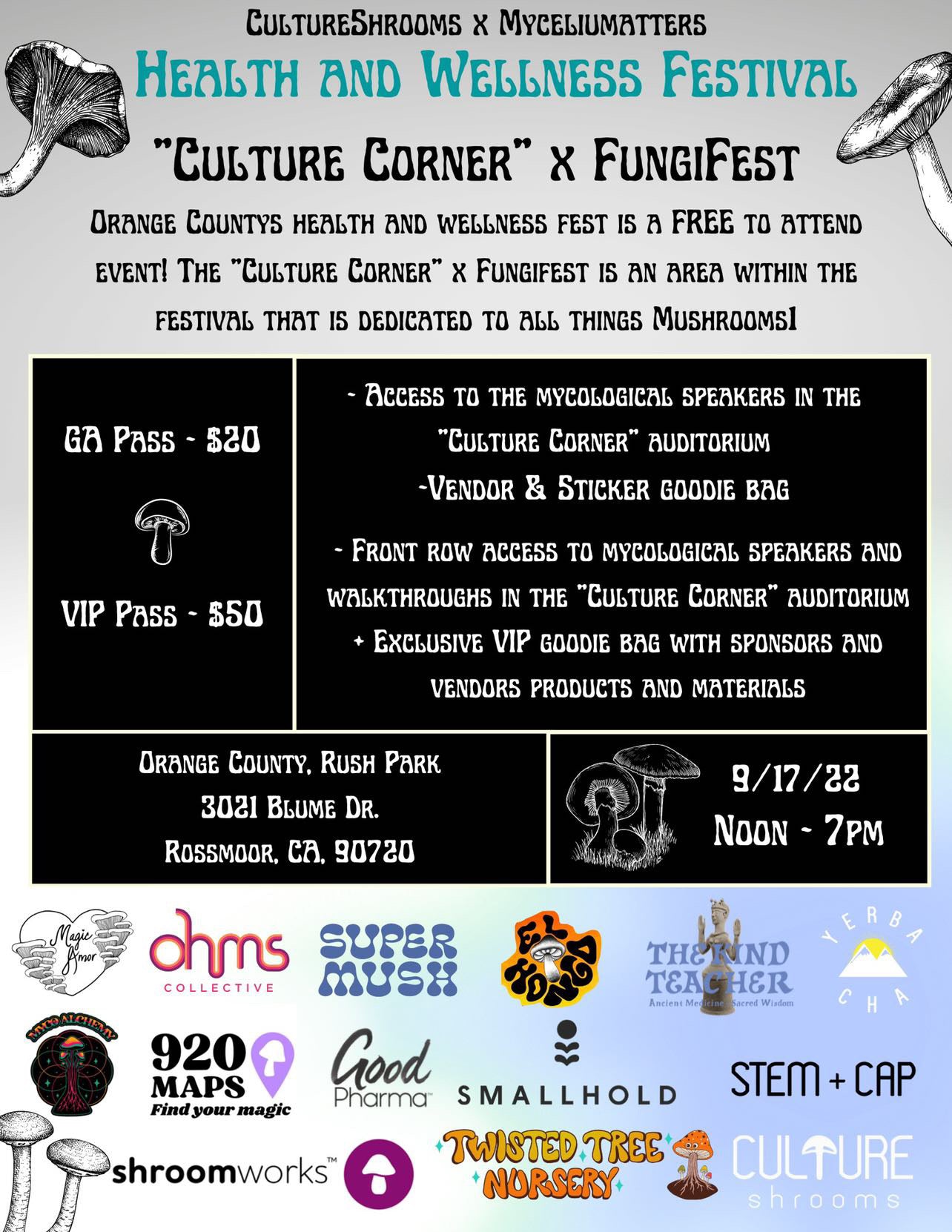 Fungi Fest: Evolved From Indoor Pop-Up to Outdoor Community