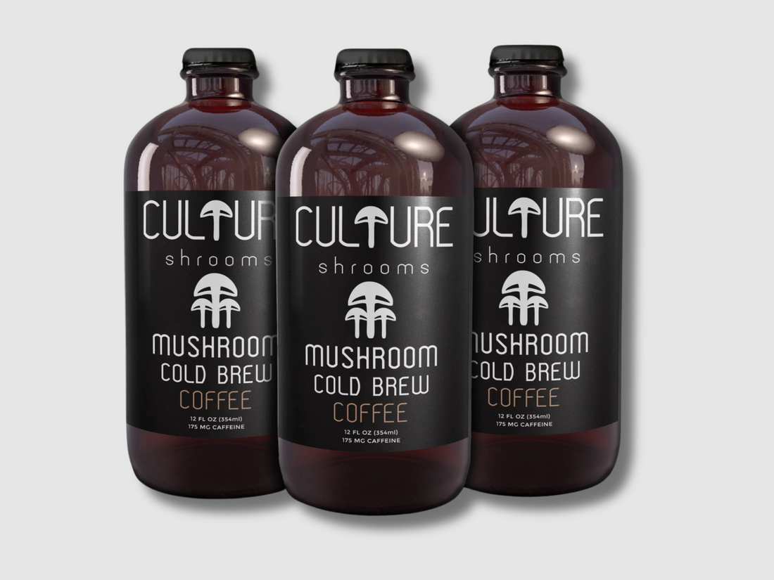 Cold Brew Coffee Infused with 100% Mushrooms | Made by Culture Shrooms, Long Beach CA (Copy)