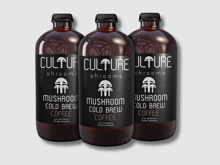 Cold Brew Coffee Infused with 100% Mushrooms | Made by Culture Shrooms, Long Beach CA (Copy)