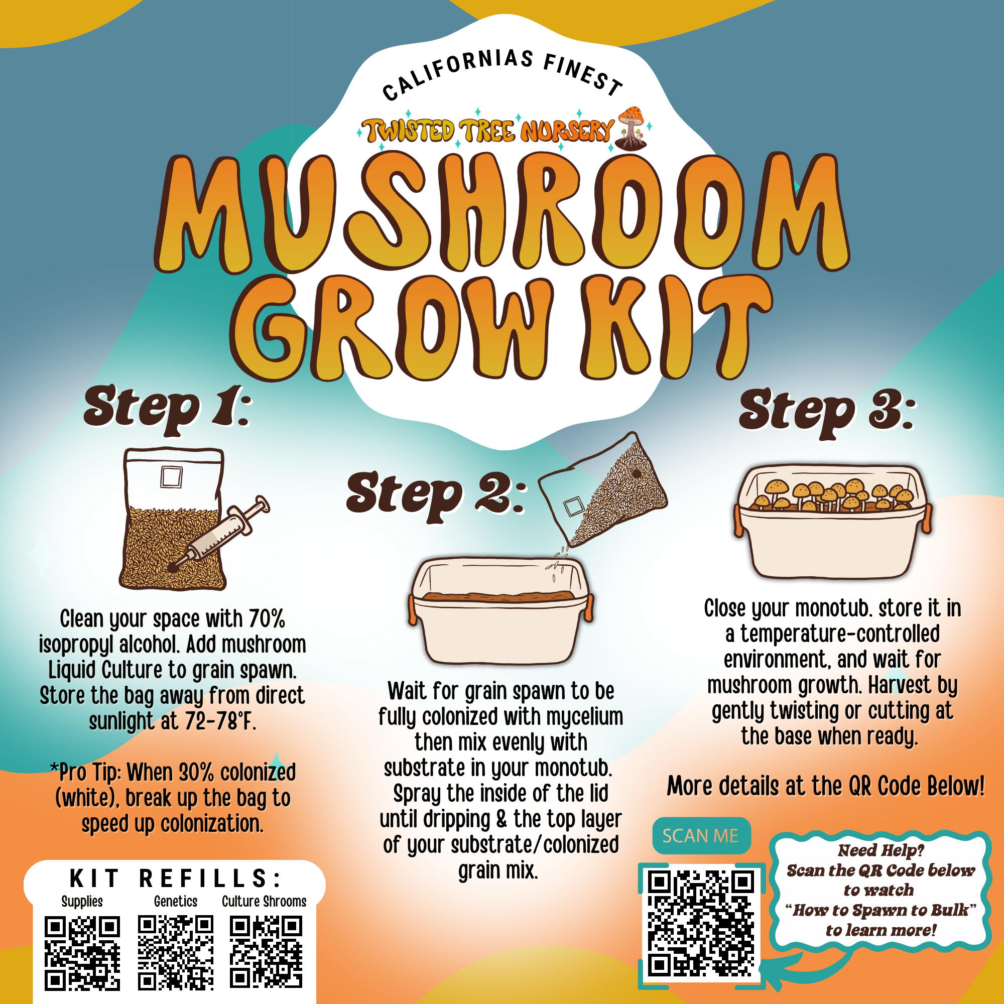 Microppose Monotub - All Sizes