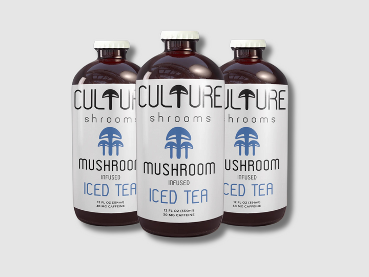 Iced Tea Infused with 100% Mushrooms | Made by Culture Shrooms, Long Beach CA