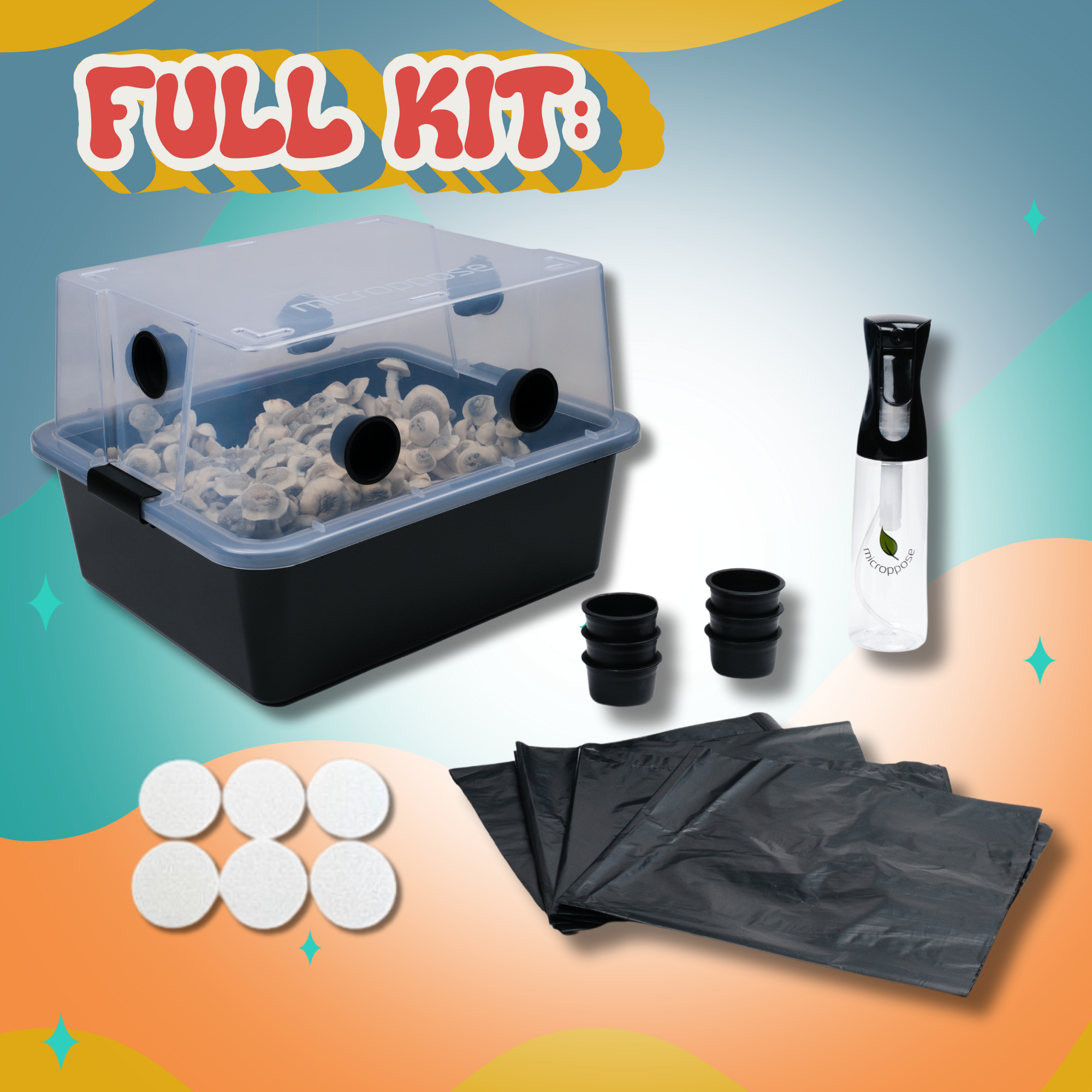 Microppose Monotub - All Sizes