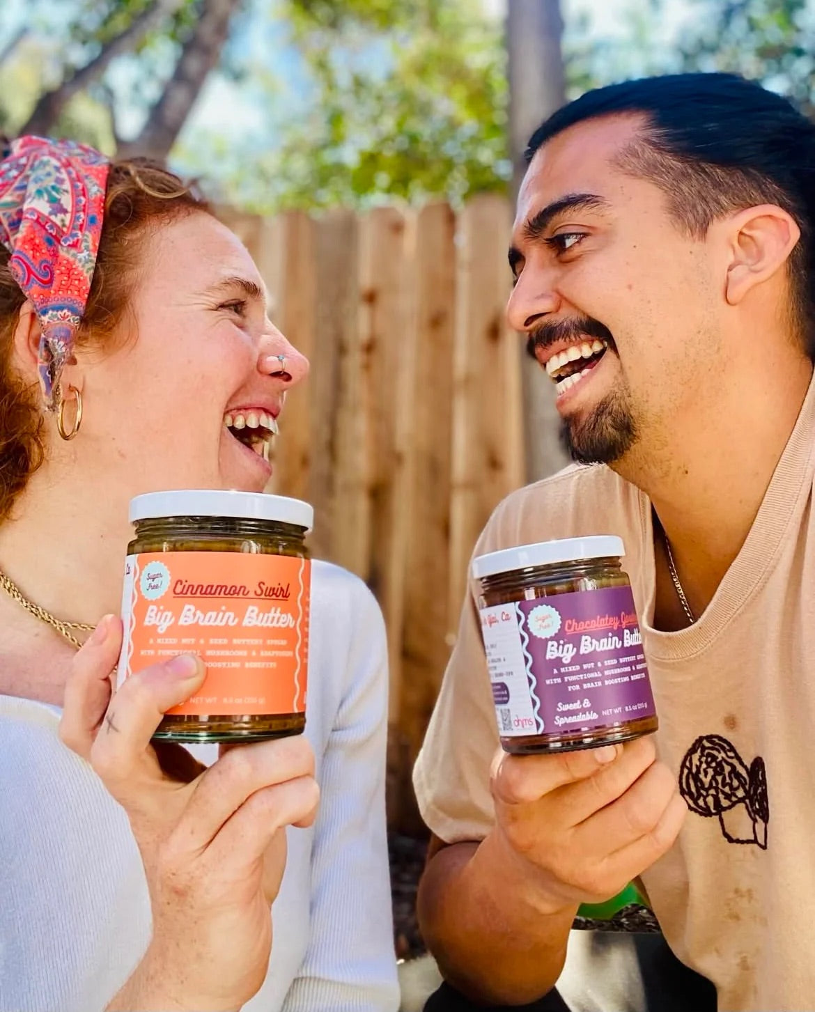 Big Brain Butter Cinnamon Swirl | Nootropic Nut & Seed Butter | Made by: OHMS Collective Ojai, California